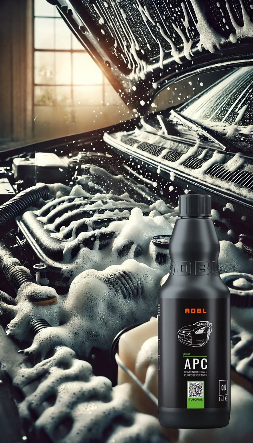 ADBL Kit Entretien Intérieur – Nettoyage vitres et tableau de bord avec accessoires