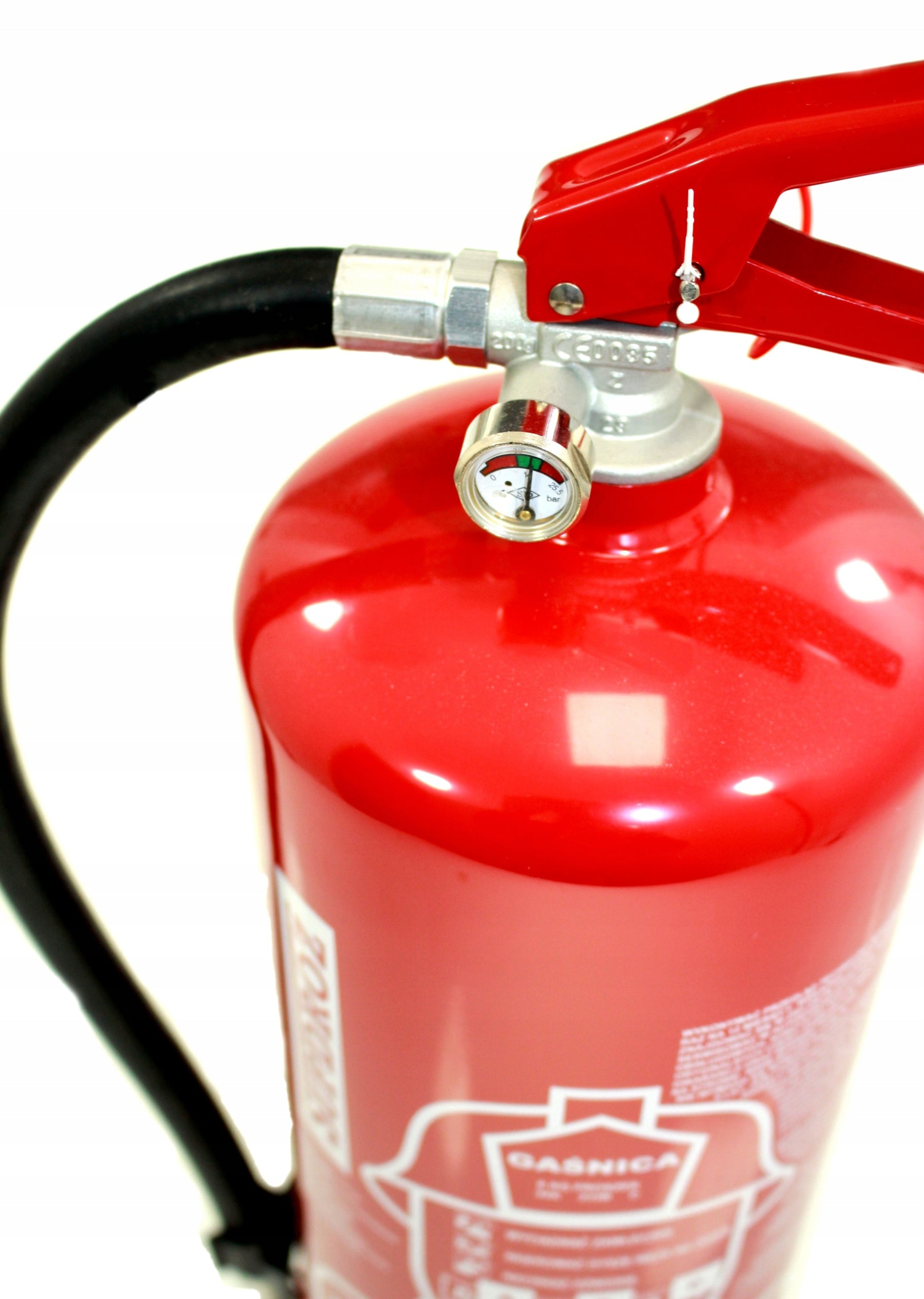 Extincteur à poudre GP-6X ABC – 6 kg avec support en acier (2025)