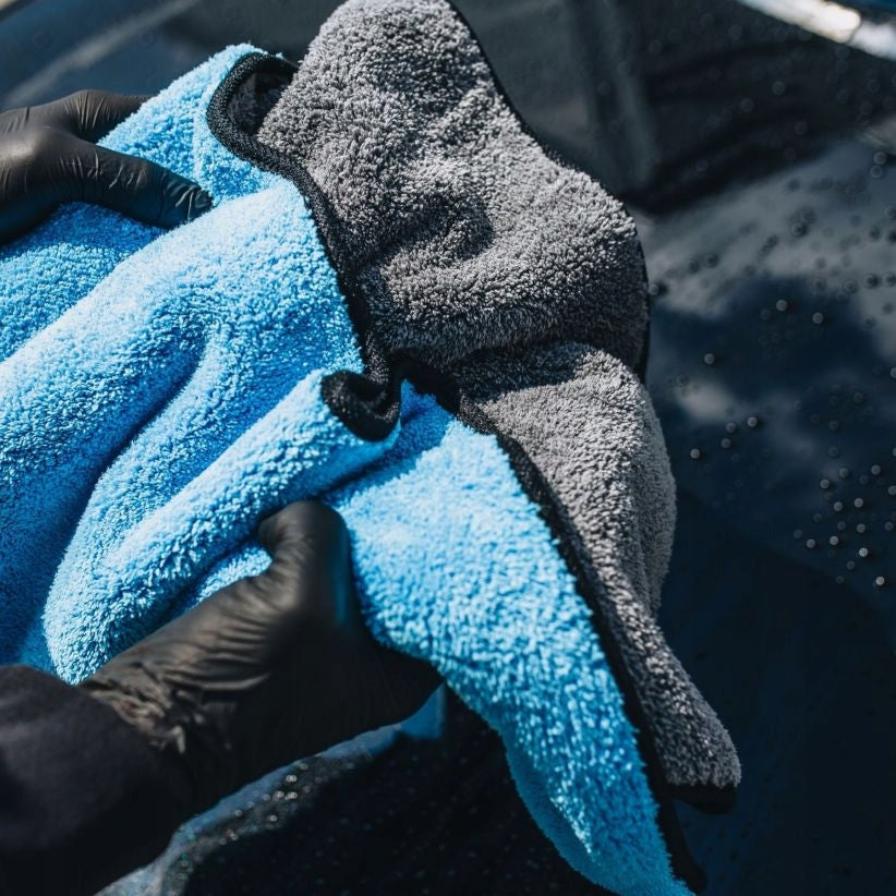 K2 Flossy 90x60 cm – Serviette de séchage pour carrosserie 800 g/m²