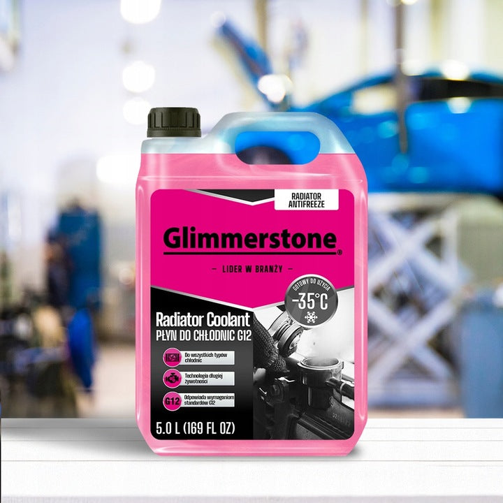 Liquide de refroidissement G12 rouge 5L – Antigel universel protection aluminium